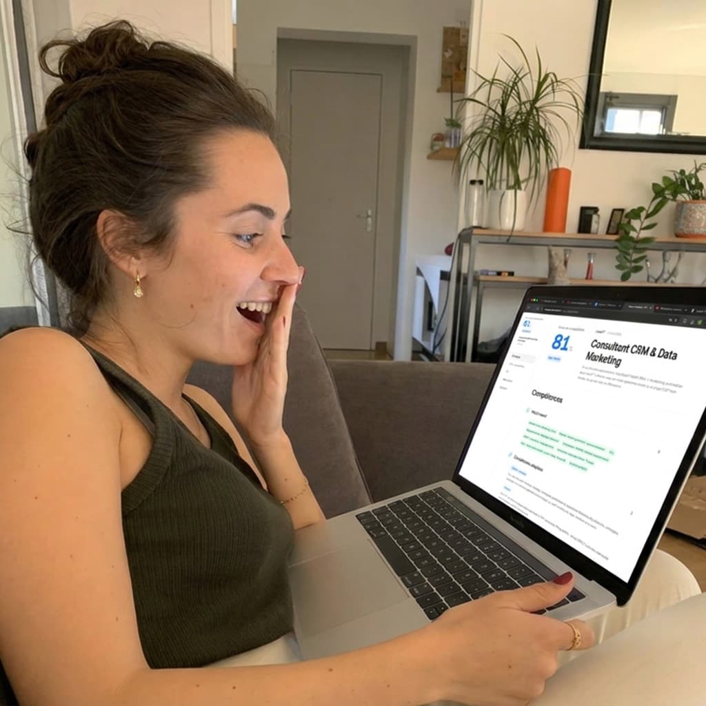 Candidatez sans avancer à l'aveugle